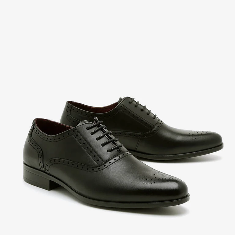 נעלי אלגנט לגברים נעלי חתן 1912510 עור שחור