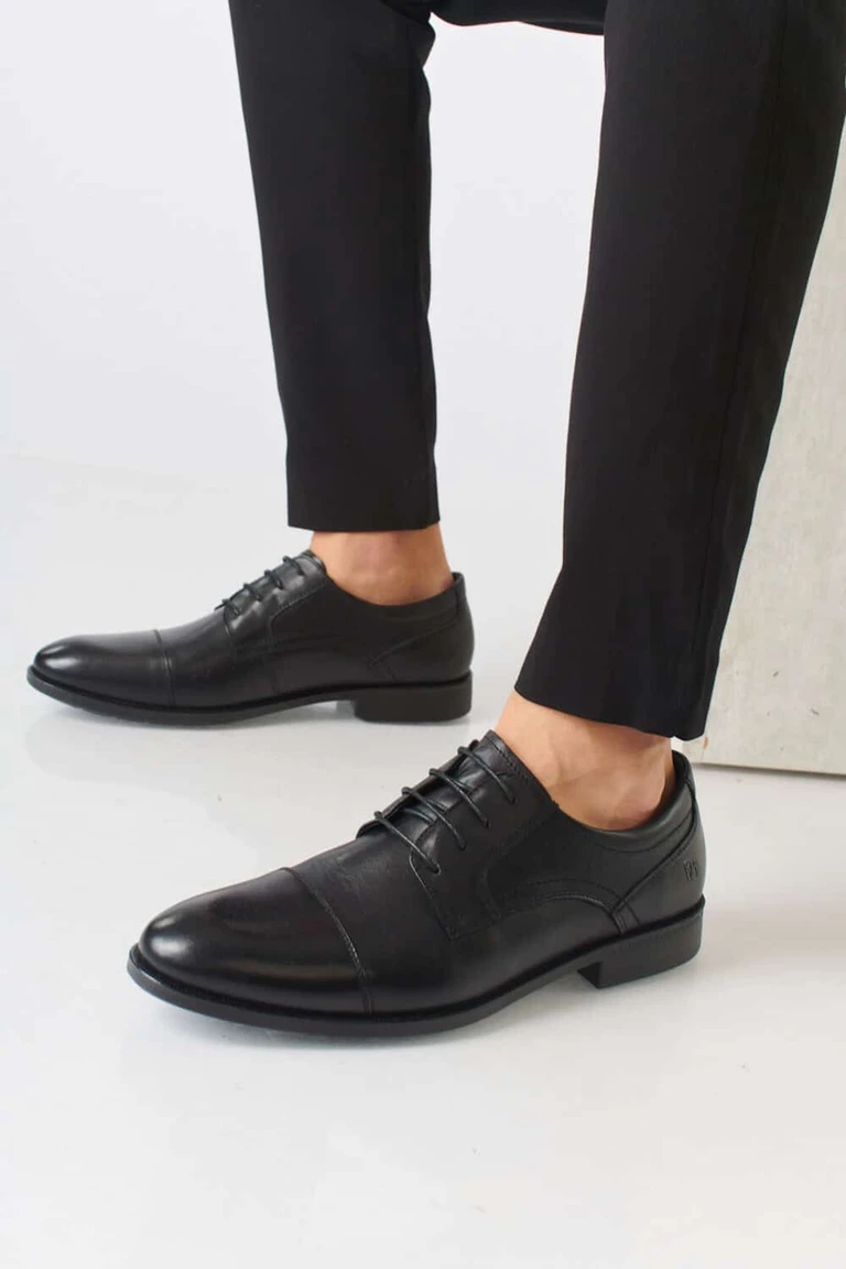 נעלי אלגנט לגברים קומפורט 1822710 שחור