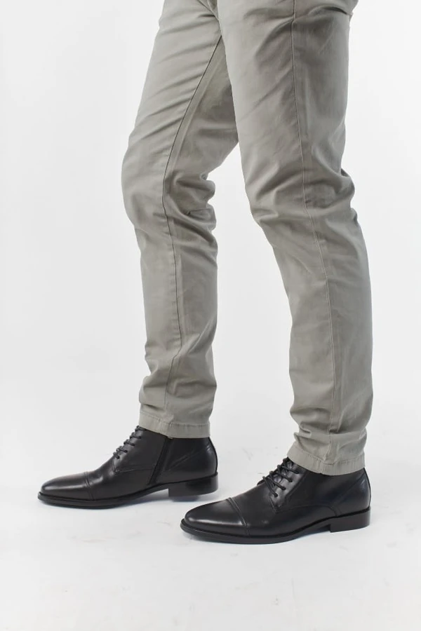 מגף לגבר עור SY18 שחור