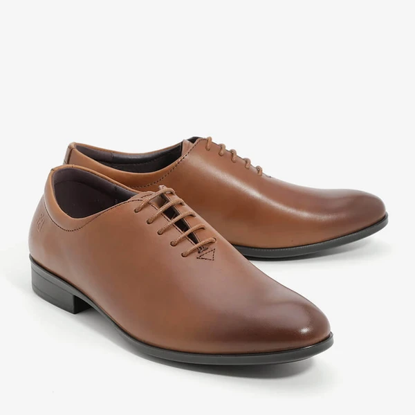 נעלי אלגנט לגברים עור 192212 טבק