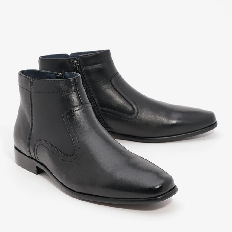 מגף לגבר עור מידה 47-48 SY20 חום