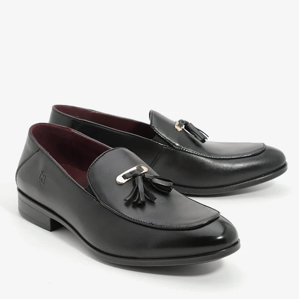 נעלי אלגנט לגברים עור 192216 שחור