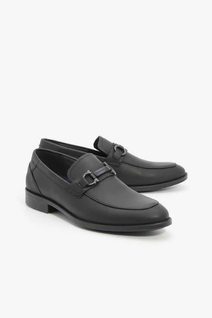 נעלי אלגנט לגברים סירה מידה גדולה 1822728 שחור