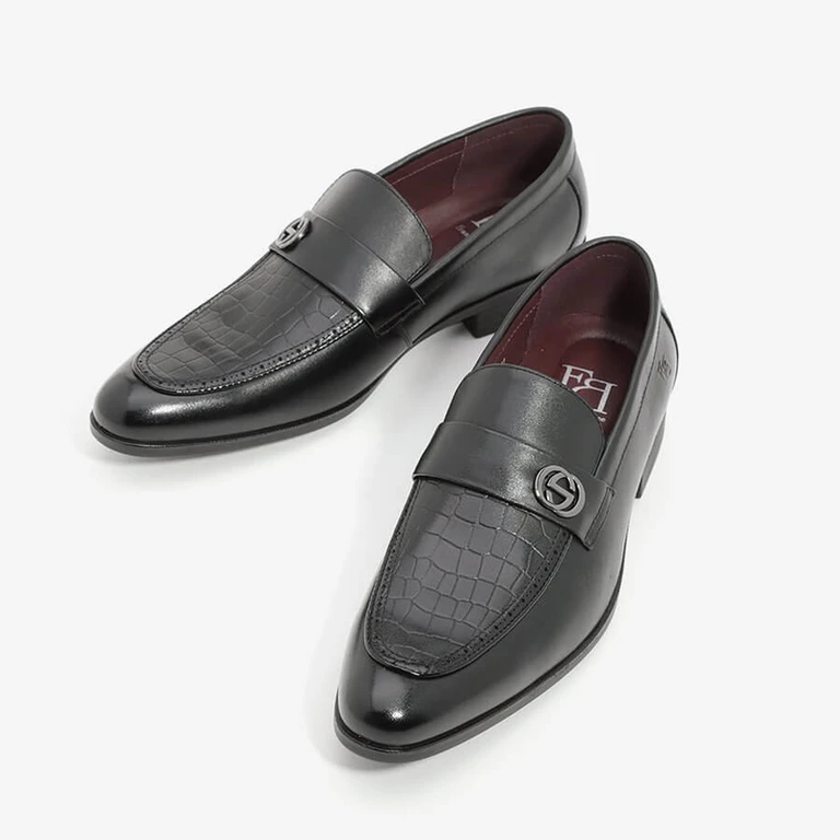 נעלי אלגנט לגברים מידה גדולה 1912532 שחור