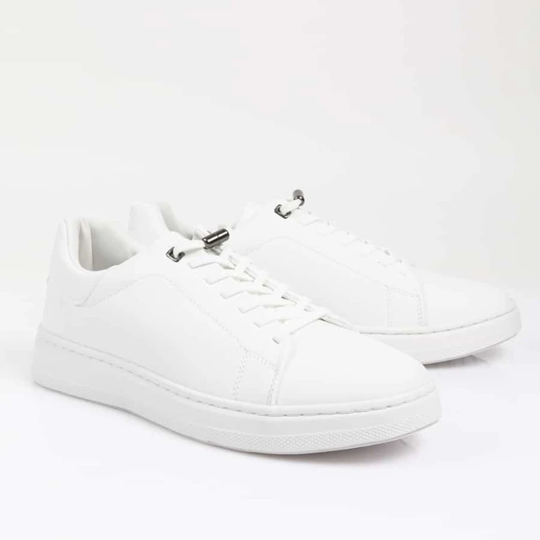 סניקרס לגברים מידה גדולה לבן 1006