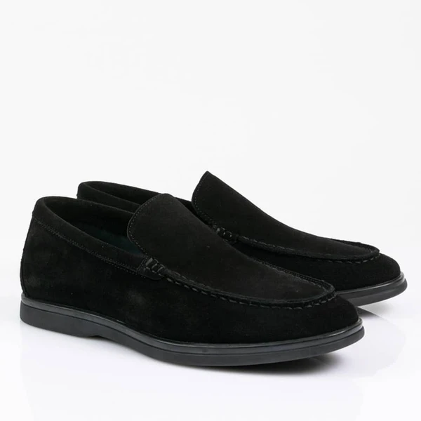 נעלי מוקסין לגברים 1115 שחור