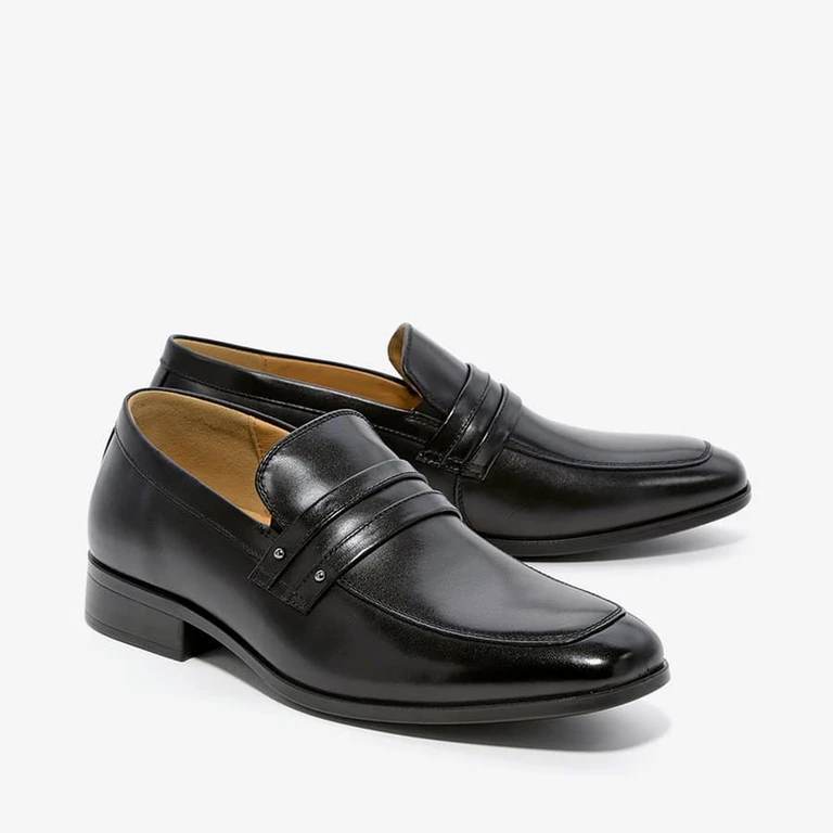 נעלי אלגנט לגברים סירה 1919019 גולד שחור