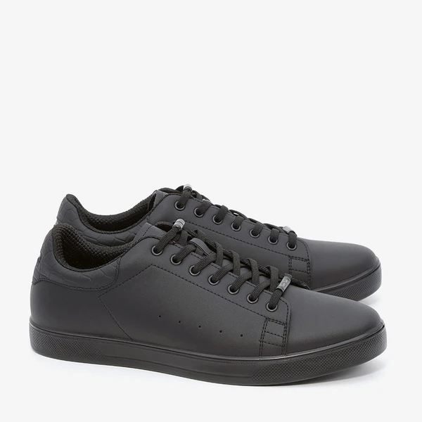 סניקרס לגברים ספורט אלגנט 23067 שחור