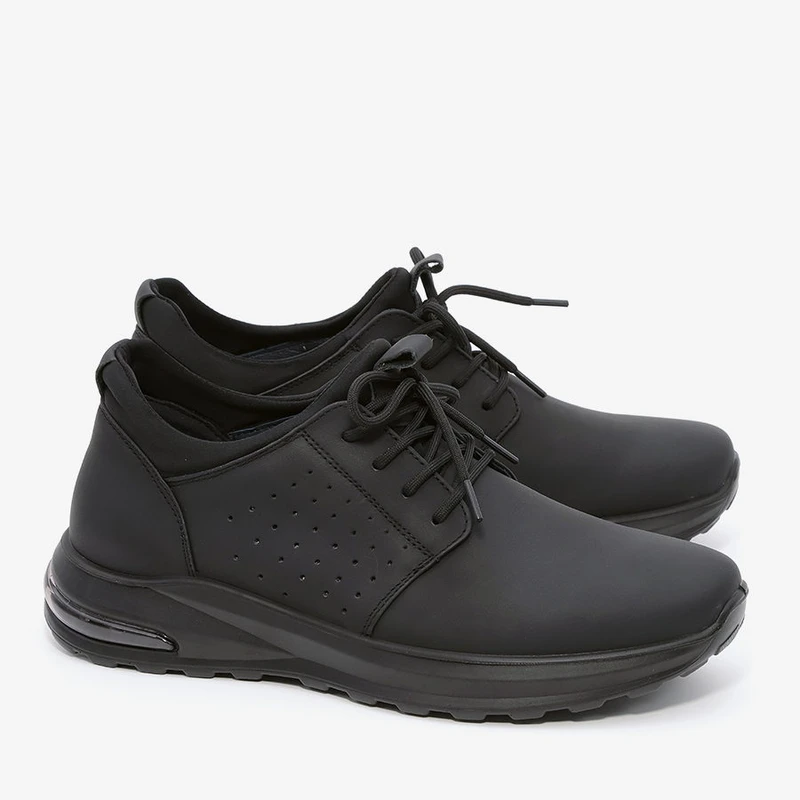 נעלי ספורט לגברים ספורטיבי עם כרית אוויר 237811 שחור