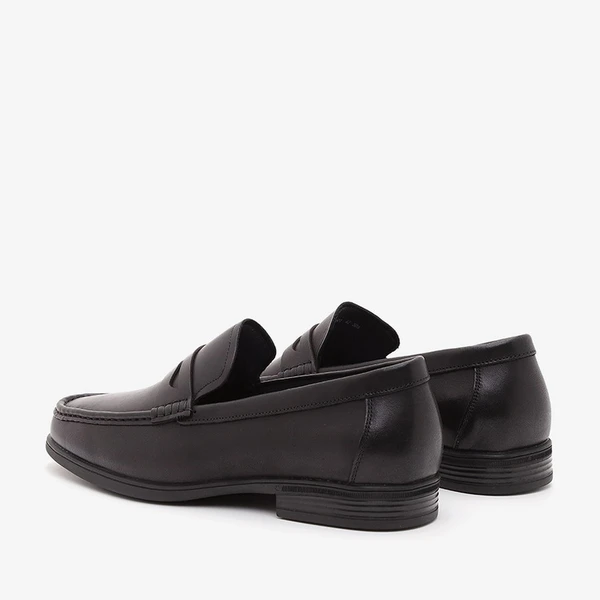 נעלי מוקסין שחור לגברים